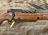 NEW WEATHERBY MARK V FRONTIER 375 H&H MAG, EXHIBITION WALNUT STOCK 24