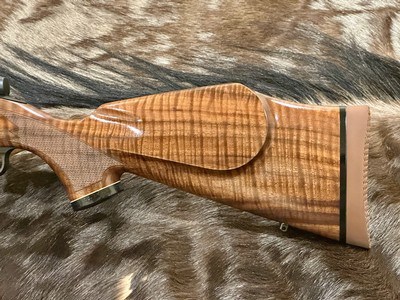 NEW WEATHERBY MARK V FRONTIER 375 H&H MAG, EXHIBITION WALNUT STOCK 24