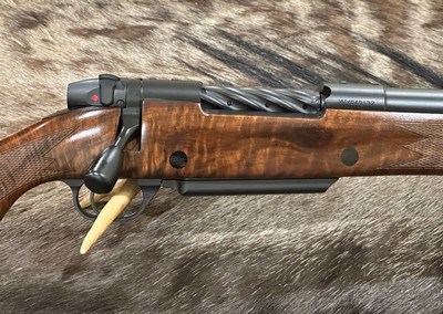 NEW WEATHERBY MARK V FRONTIER 375 H&H MAG, EXHIBITION WALNUT STOCK 24
