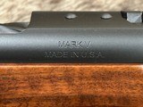 NEW WEATHERBY MARK V FRONTIER 375 H&H MAG, EXHIBITION WALNUT STOCK 24