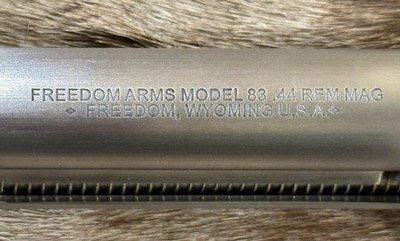 NEW FREEDOM ARMS MODEL 83 PREMIER GRADE 44 REMINGTON MAGNUM 6