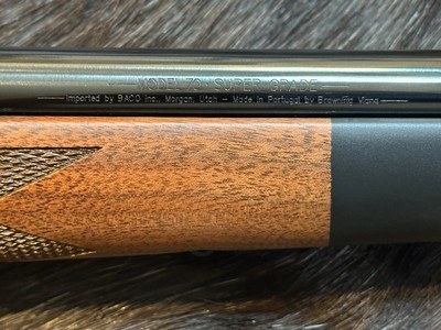 NEW WINCHESTER MODEL 70 SUPER GRADE 6.5 CREED 22