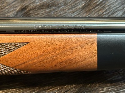 NEW WINCHESTER MODEL 70 SUPER GRADE 264 WIN MAG 26