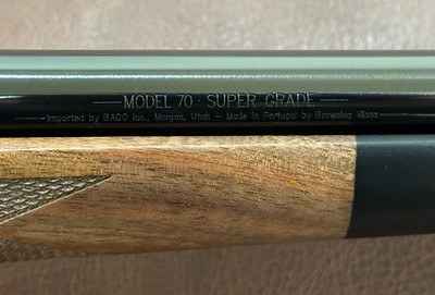 NEW WINCHESTER MODEL 70 SUPER GRADE 7mm REMINGTON MAGNUM 26