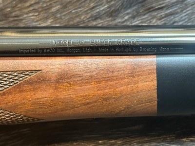 NEW WINCHESTER MODEL 70 SUPER GRADE 300 WIN MAG 26