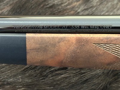 NEW WINCHESTER MODEL 70 SUPER GRADE 338 WIN MAG 26