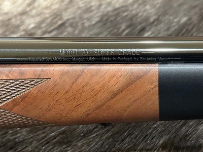 NEW WINCHESTER MODEL 70 SUPER GRADE 338 WIN MAG 26