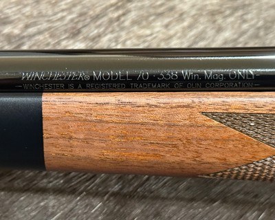 NEW WINCHESTER MODEL 70 SUPER GRADE 338 WIN MAG 26