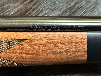 NEW WINCHESTER MODEL 70 SUPER GRADE 338 WIN MAG 26