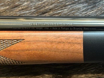 NEW WINCHESTER MODEL 70 SUPER GRADE 338 WIN MAG 26