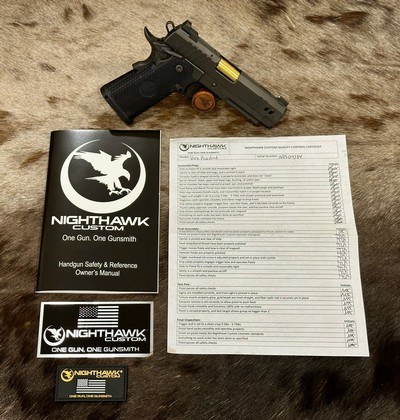 NEW NIGHTHAWK CUSTOM VICE PRESIDENT COMMANDER DOUBLE STACK 9MM 1911 W/ IOS, UPGRADES - LAYAWAY AVAILABLE - Image 21 of 25