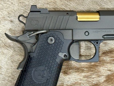 NEW NIGHTHAWK CUSTOM VICE PRESIDENT COMMANDER DOUBLE STACK 9MM 1911 W/ IOS, UPGRADES - LAYAWAY AVAILABLE - Image 6 of 25