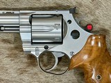 NEW KORTH MONGOOSE CLASSIC SILVER 6-SHOT 357 MAG 5.25