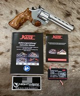 NEW KORTH MONGOOSE CLASSIC SILVER 6-SHOT 357 MAG 5.25
