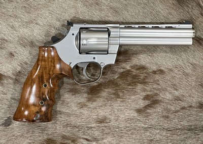 NEW KORTH MONGOOSE CLASSIC SILVER 6-SHOT 357 MAG 5.25