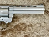 NEW KORTH MONGOOSE CLASSIC SILVER 6-SHOT 357 MAG 5.25