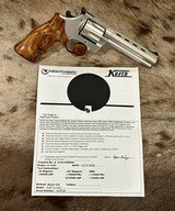 NEW KORTH MONGOOSE CLASSIC SILVER 6-SHOT 357 MAG 5.25