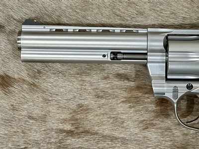 NEW KORTH MONGOOSE CLASSIC SILVER 6-SHOT 357 MAG 5.25