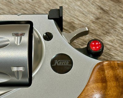 NEW KORTH MONGOOSE CLASSIC SILVER 6-SHOT 357 MAG 5.25