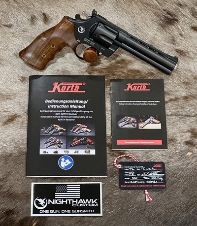 NEW KORTH MONGOOSE 357 MAGNUM 5.25