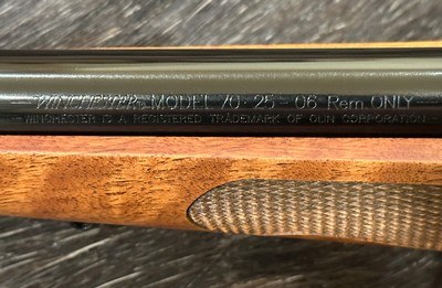 NEW WINCHESTER MODEL 70 FEATHERWEIGHT 25-06 REMINGTON 22