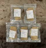 NEW BERTRAM BRASS 350 RIGBY, 100 PIECES, UNPRIMED, STANDARD FINISH