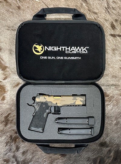 NEW NIGHTHAWK CUSTOM SHOP SPRINGFIELD GOV'T 1911 DS PRODIGY 5
