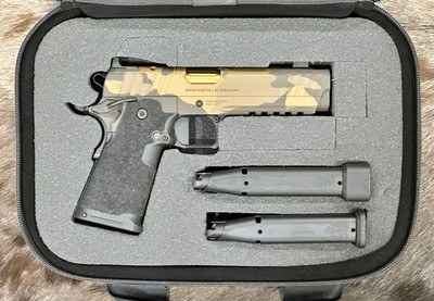 NEW NIGHTHAWK CUSTOM SHOP SPRINGFIELD GOV'T 1911 DS PRODIGY 5