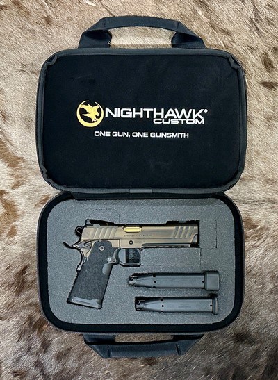 NEW NIGHTHAWK CUSTOM SHOP SPRINGFIELD GOV'T 1911 DS PRODIGY 5