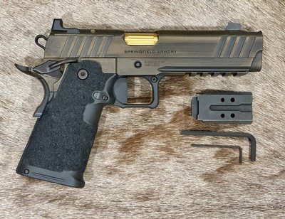 NEW NIGHTHAWK CUSTOM SHOP SPRINGFIELD GOV'T 1911 DS PRODIGY 5
