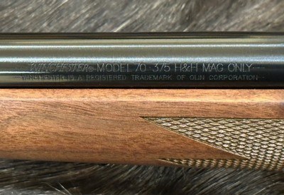 NEW WINCHESTER MODEL 70 ALASKAN 375 H&H MAG 25