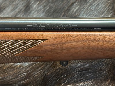 NEW WINCHESTER MODEL 70 ALASKAN 375 H&H MAG 25