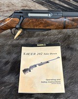 J.P. SAUER & SON MODEL 202 TAKEDOWN 300 WINCHESTER MAGNUM, GREAT WOOD STOCK - LAYAWAY AVAILABLE - Image 22 of 23