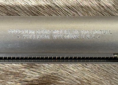 FREEDOM ARMS MODEL 83 PREMIER GRADE 454 CASULL 45 COLT 45 ACP 6