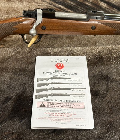 NEW RUGER M77 HAWKEYE AFRICAN 375 RUGER 23