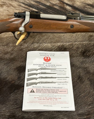 NEW RUGER M77 HAWKEYE AFRICAN 375 RUGER 23
