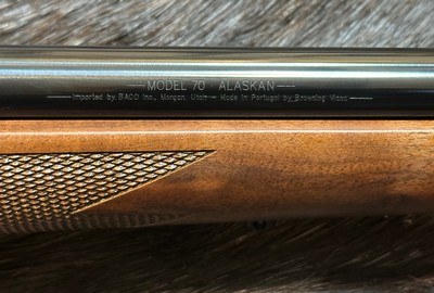 NEW WINCHESTER MODEL 70 ALASKAN 300 WIN MAG 25