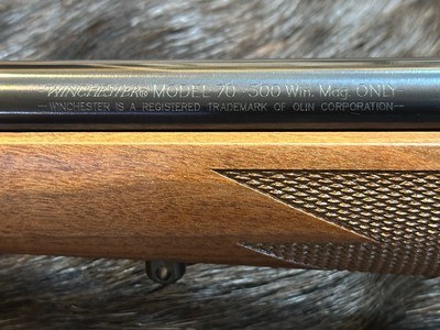 NEW WINCHESTER MODEL 70 ALASKAN 300 WIN MAG 25