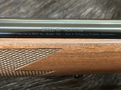 NEW WINCHESTER MODEL 70 ALASKAN 300 WIN MAG 25