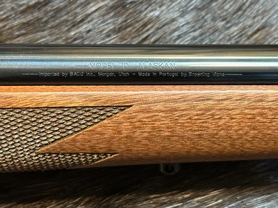 NEW WINCHESTER MODEL 70 ALASKAN 300 WIN MAG 25