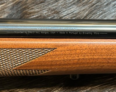 NEW WINCHESTER MODEL 70 ALASKAN 300 WIN MAG 25