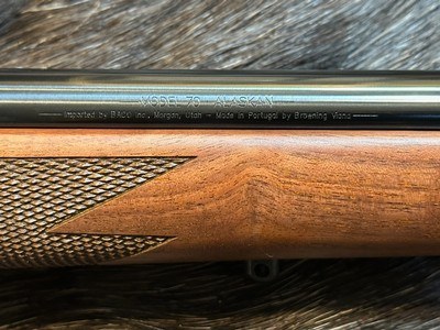 NEW WINCHESTER MODEL 70 ALASKAN 300 WIN MAG 25