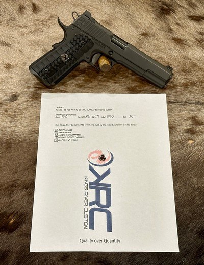 NEW KINGS RIVER CUSTOM PHOENIX FIGHTING GUN 1911 45 ACP W/ UPGRADES - LAYAWAY AVAILABLE - Image 2 of 25