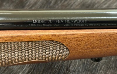 NEW WINCHESTER MODEL 70 FEATHERWEIGHT 25-06 REMINGTON 22