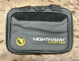 NEW NIGHTHAWK CUSTOM FIRE HAWK 1911 GOV'T 45 ACP W/ IOS - LAYAWAY AVAILABLE FIREHAWK - Image 24 of 25