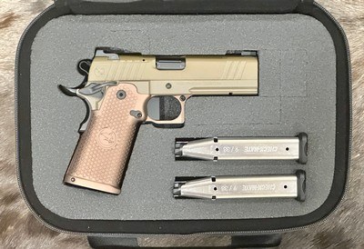 NEW NIGHTHAWK CUSTOM TRS (Tactical Ready Series) COMMANDER DOUBLE STACK 4.25