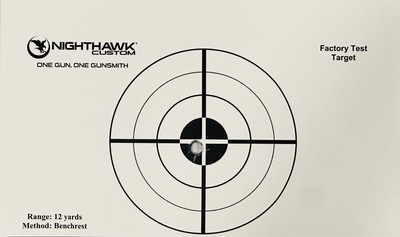 NEW NIGHTHAWK CUSTOM TRS (Tactical Ready Series) COMMANDER DOUBLE STACK 4.25