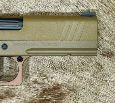 NEW NIGHTHAWK CUSTOM TRS (Tactical Ready Series) COMMANDER DOUBLE STACK 4.25