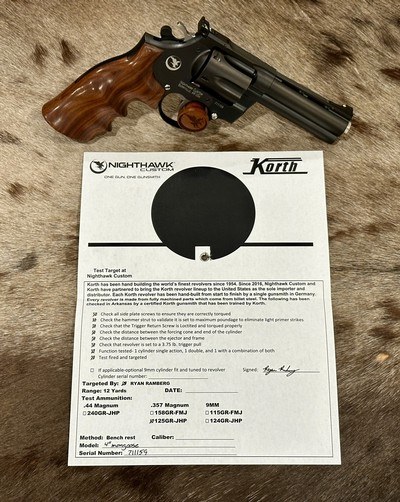 NEW KORTH MONGOOSE 6-SHOT 357 MAG 4