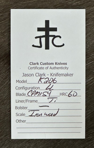 NEW NIGHTHAWK CLARK CUSTOM 3